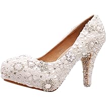 Amazon.co.jp: 22.0~26.5cm ウェディングシューズ ハイヒール