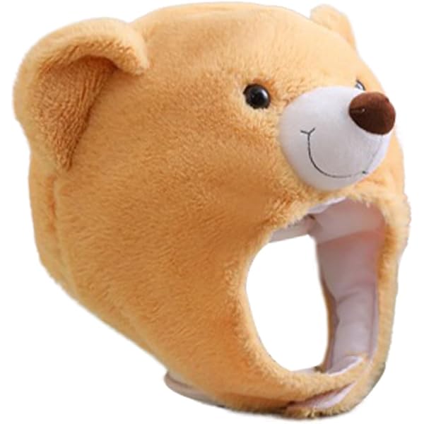 Amazon.co.jp: [DOKiDOKi] くまさん 熊 コスプレ 仮装 帽子 かぶり物