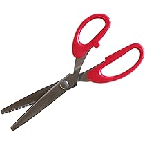 Amazon.co.jp: Clover ホビーピンキングはさみ P180 ギザ刃5mm 全長