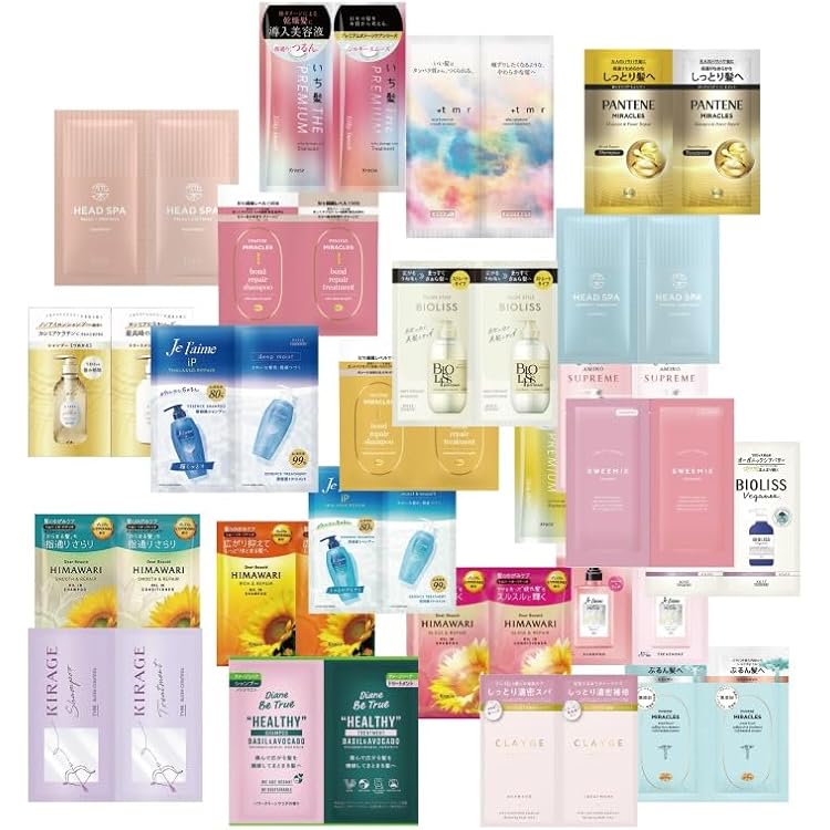 Amazon | 【まとめ買い】シャンプー トリートメント お試し サンプル