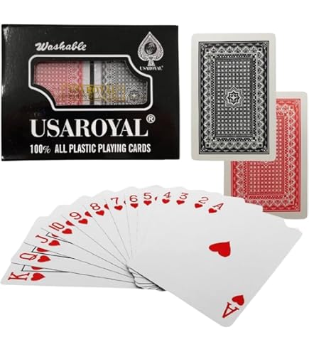 Amazon.co.jp: Plastic Playing Cards, 54 Count, Set of 2 : Toys & Games