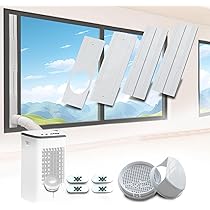 Amazon.co.jp: 窓用ダクトパネル テラス窓用パネル 4枚セット