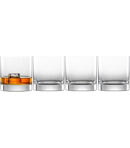 Amazon | Godinger Lumina Set of 4 Double Old Fashioned Glasses 