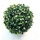 Liebeye 人工観葉植物 真似 ミラノ草ボール プラスチック 草ボール 人工芝 ボール ホーム パーティー 結婚式 装飾 スーパー 15cm