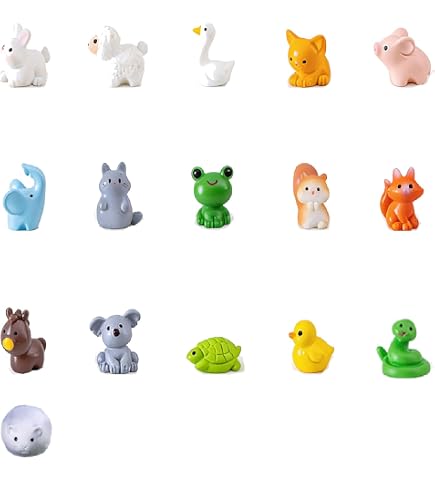 Amazon.co.jp: シミュレーション動物モデル セット | 53ピース リアル
