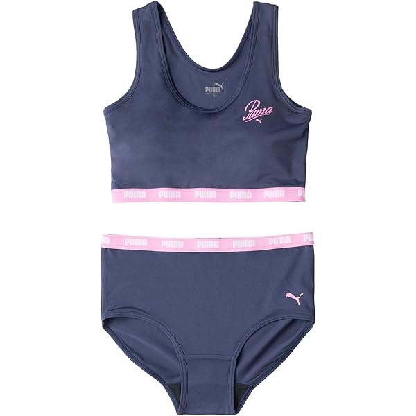 PUMA シャツとショーツセット PUMA プーマ 半袖Tシャツ キッズ ESS 2 カラー NO. 1 ロゴ 半袖