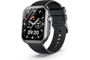 FOSMET P1 スマートウォッチ【2025新モデル·バッテリー最強】100日間スタンバイ 30日間連続使用 Bluetooth通話機能 1.85インチHD大画面 IP68防水 1500nit高輝度 明るさ調整 メッセージ通知 睡眠管理 120種類