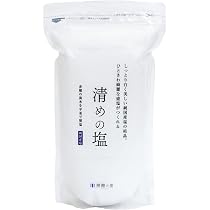 Amazon.co.jp: 祈願堂本舗 水晶清め塩 盛り塩 浄化 水晶入り お清め塩