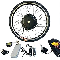 電動自転車モーター 26 inch 48v 750w + 48v15AH 30A Amazon | InSyoForeverEC 26インチ 電動自転車モーターキット E