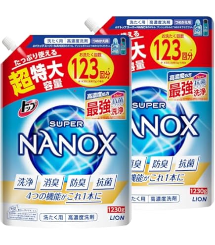 Amazon | トップ ナノックス(NANOX)【まとめ買い 大容量】トップ
