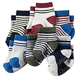 カーターズ （Carter's）男の子用ハンサムボーダーソックス6枚組セット (3-12months(61-78cm)) [並行輸入品]