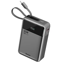 Amazon | モバイルバッテリー 【65W急速充電・77Wh 大容量・PD3.0＆QC3