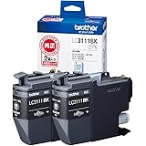 【brother純正】インクカートリッジブラック2個パック LC3111BK-2PK 対応型番:DCP-J982N、DCP-J978N、DCP-J582N、DCP-J577N、MFC-J738DN 他