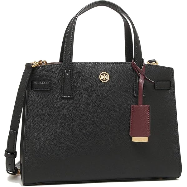 【新品同様】トリーバーチ ウォーカー マイクロサッチェル 2way バッグ 黒 TORY BURCH トリーバーチ トートバッグ 2WAY/WALKER SATCHEL