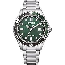 CITIZEN/エコドライブ/ダイバー200緑グリーン美品 Amazon.co.jp: [Citizen] 腕時計 プロマスター ダイバーズ