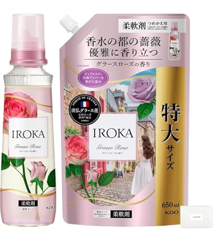 期間限定！ フレアフレグランス IROKA 柔軟剤 詰め替え 10袋 Amazon | フレアフレグランス 柔軟剤 IROKA(イロカ) シアーブロッサム