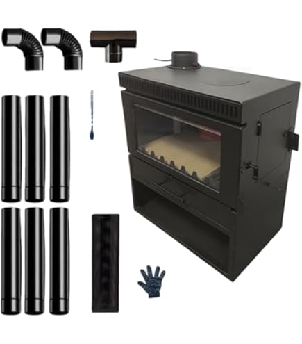 Amazon | ダルマ型鋳物薪ストーブNO.7S | 薪暖炉・薪ストーブ