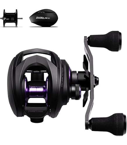 DAIKO BC-60M ベイトキャスティングリール Amazon | DC ベイトキャスティングリール、DEUKIO と互換性あり、電気