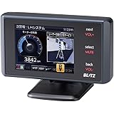 BLITZ(ブリッツ)TL241R新型レーザー光受信対応/レーダー式移動オービス識別/2.4型液晶搭載レーザー&レーダー探知機/日本製/GPSデータ更新無料/OBDII対応/ワンボディ 黒