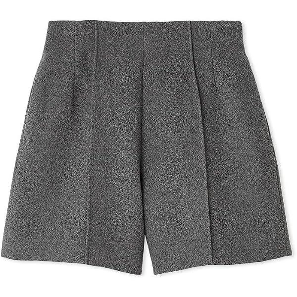 Amazon | [セルフォード] ベルト付きハイウエストショートパンツ