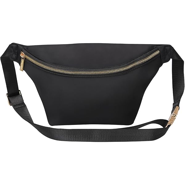 Stoney Clover Lane Women's Classic Jumbo Fanny Pack, Noir, One