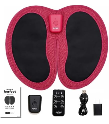 Amazon.co.jp: 千葉真子監修 脚用EMS Jogfoot 歩トレパッド ピンク