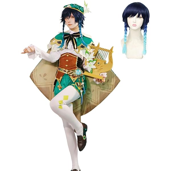 Amazon.co.jp: 【AGOS】「ウィッグ 、靴付き」原神(Genshin) 旅人さん