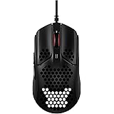 HyperX ゲーミングマウスPulsefire Hasteゲーマー向け 超軽量六角シェルデザイン 59グラム 2年保証 HMSH1-A-BK/G 並行輸入品 [並行輸入品]