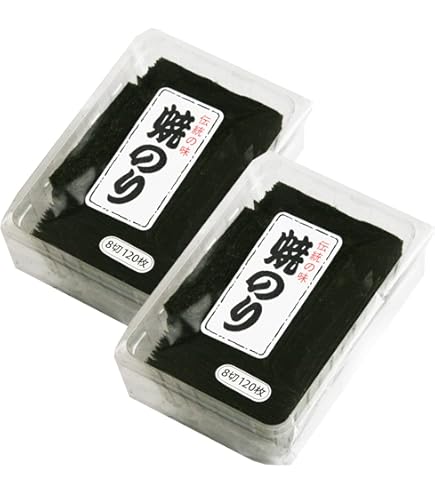 Amazon | 山本山 食膳用焼海苔 8切50枚 | 山本山 | 焼きのり 通販