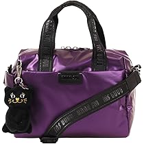 [新品] ANNA SUI アナスイ　ボストンバッグ　ボタニカル柄　紫 アナスイ ANNA SUI アニー 2wayボストンバッグ （ボストンバッグ