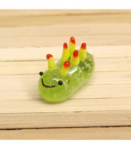 いか　ガラス細工 ミニチュア ガラス細工 動物 海の生き物 コレクション フォー