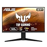 ASUS ゲーミングモニター TUF Gaming VG279QL1A 165Hz 27インチ モニター IPS フルHD 1ms HDMI2.0(x2) DisplayPort1.2 高さ調整 縦横回転