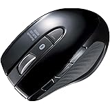 サンワサプライ Bluetooth3.0マルチペアリングマウス(3台までペアリング可能) ブルーLED 6ボタン 中型 MA-BTBL121BK