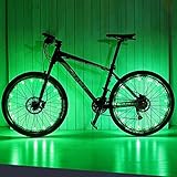 RaiFu ホイールストリングライト 防水 自転車 充電式 クールバイク 懐中電灯の装飾
