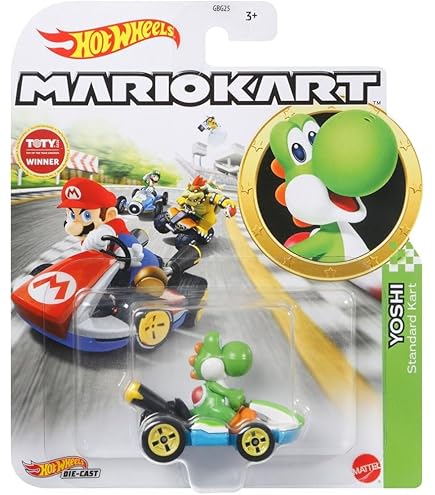 Amazon | ホットウィール(Hot Wheels) マリオカート 4パック Cセット