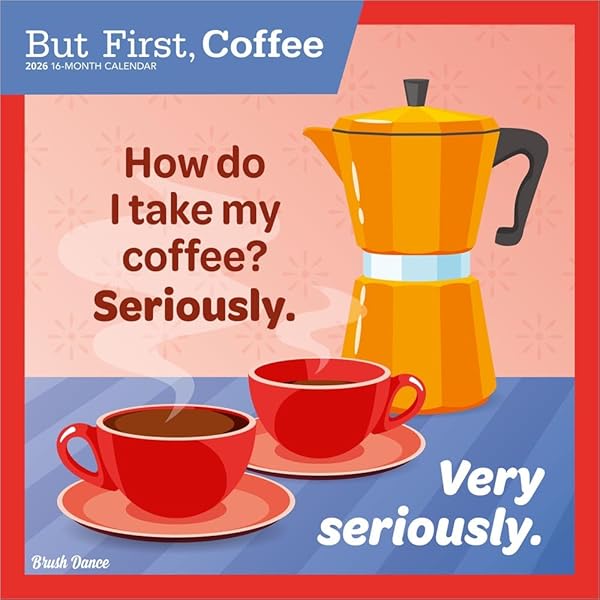 Coffee 2026 Deluxe Wall Calendar - DiPaolo, Dan | 9781524897710
