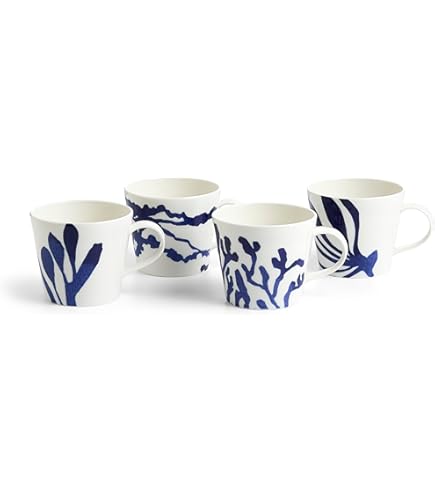 Royal Doulton Charlene Mullen Foulard Star Mugs, Mixed