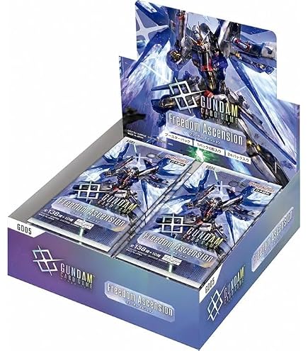 【未開封カートン】 ガンダムカードゲーム Freedom Ascension Amazon.co.jp: GCG ブースターパック フリーダムアセンション Freedom
