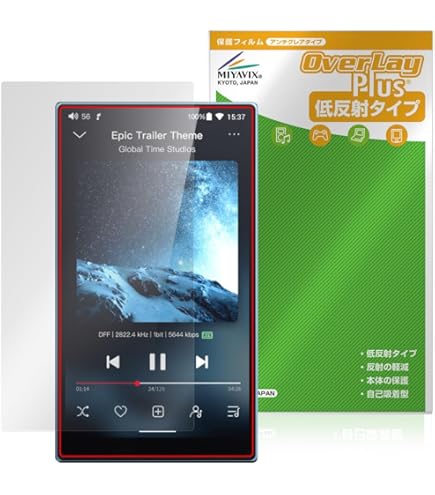 Amazon | 強化ガラスフィルム に適合するFiio JM21 用 スクラッチ