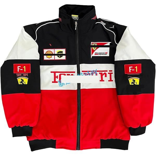 Amazon | [JDCDHRQQ] ジャケット メンズ F1 レーシングカー フェラーリ