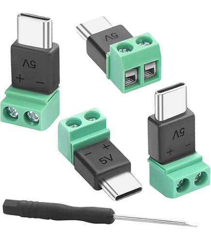 QIANRENON Micro-USB Inbouwadapter – Schroefdraad M21, 30 Cm Kabel, Voor Dashboard, Boot Of Bureau