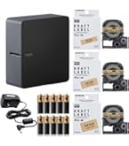 キングジム　ラベルプリンター PRO MARK SR-MK1 ACアダプタ付き Amazon | 【セット買い】キングジム ラベルプリンタ-「テプラ