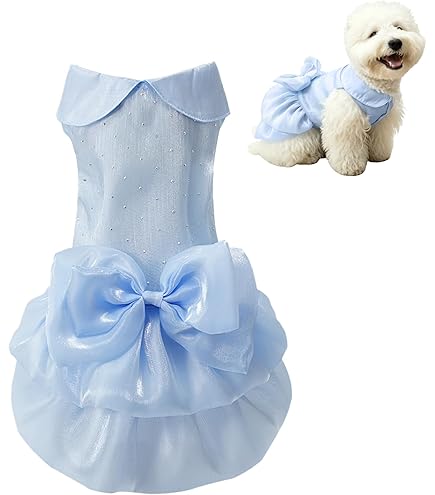 Amazon | ペットのウェディングドレス、犬の花嫁衣装コスチューム