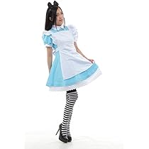 Amazon.co.jp: (Boa Sorte)ふしぎの国のアリス コスプレ メイド