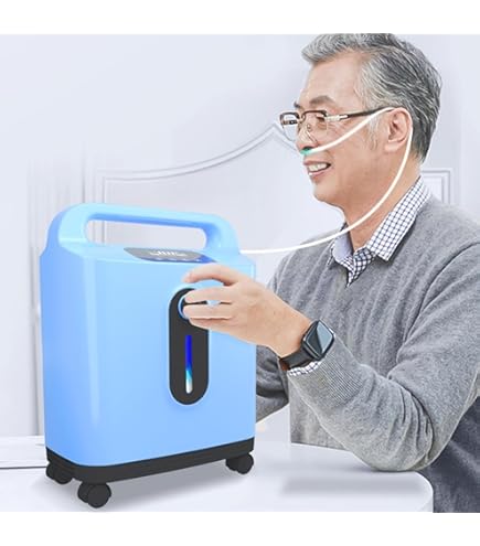 Amazon | 携帯型のスマート音声全タッチパネルの酸素生産機1-7 L/minは