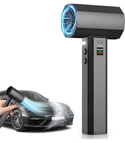 Amazon.co.jp: PERFORMANCE GURU ブロワー 強力 洗車【1600g超強推力