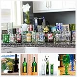 ワインボトルカッティングツールキット、ステンドグラスカッティングツールキットDIYガラス用ワインジャーエッチング/保護用ゴーグルグローブガラスストッパー - 大きなボトル用