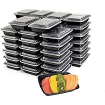 使い捨て食品容器です。 Amazon｜AIFUSI 食事準備容器 50個パック (750ml / 26オンス) 蓋