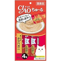 Amazon.co.jp: CIAO (チャオ) ちゅ~る まぐろ 4本 : ペット用品
