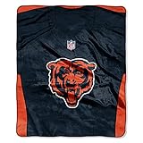 The Northwest Co NFL 07080 Bears Jersey Raschel Throw